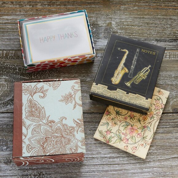 Notecard Package {4 Items} Blank Cards, Thank You Cards, Notes - Picture 1 of 8